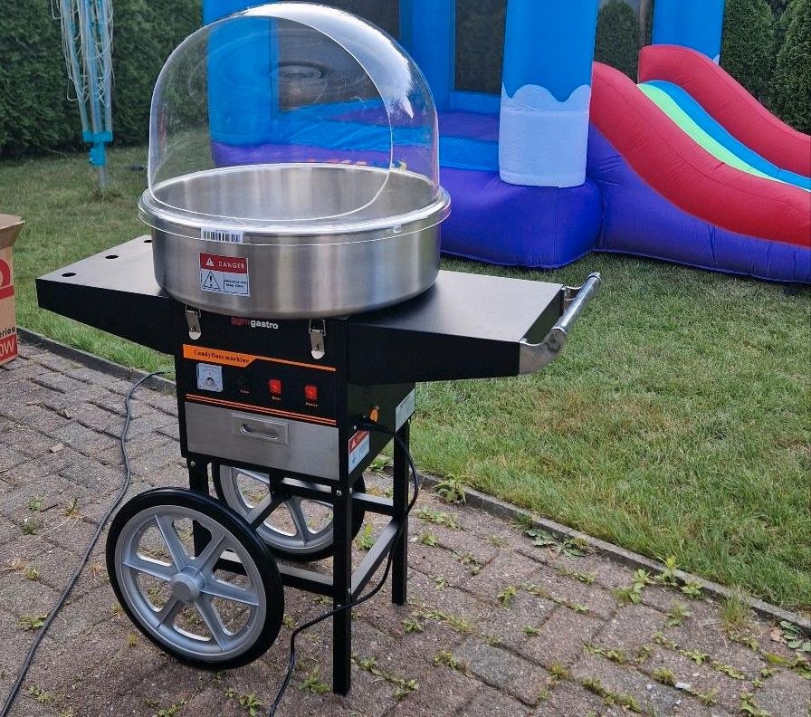 Profi Zuckerwattemaschine N auch Service mieten in Deutsch Evern – 2
