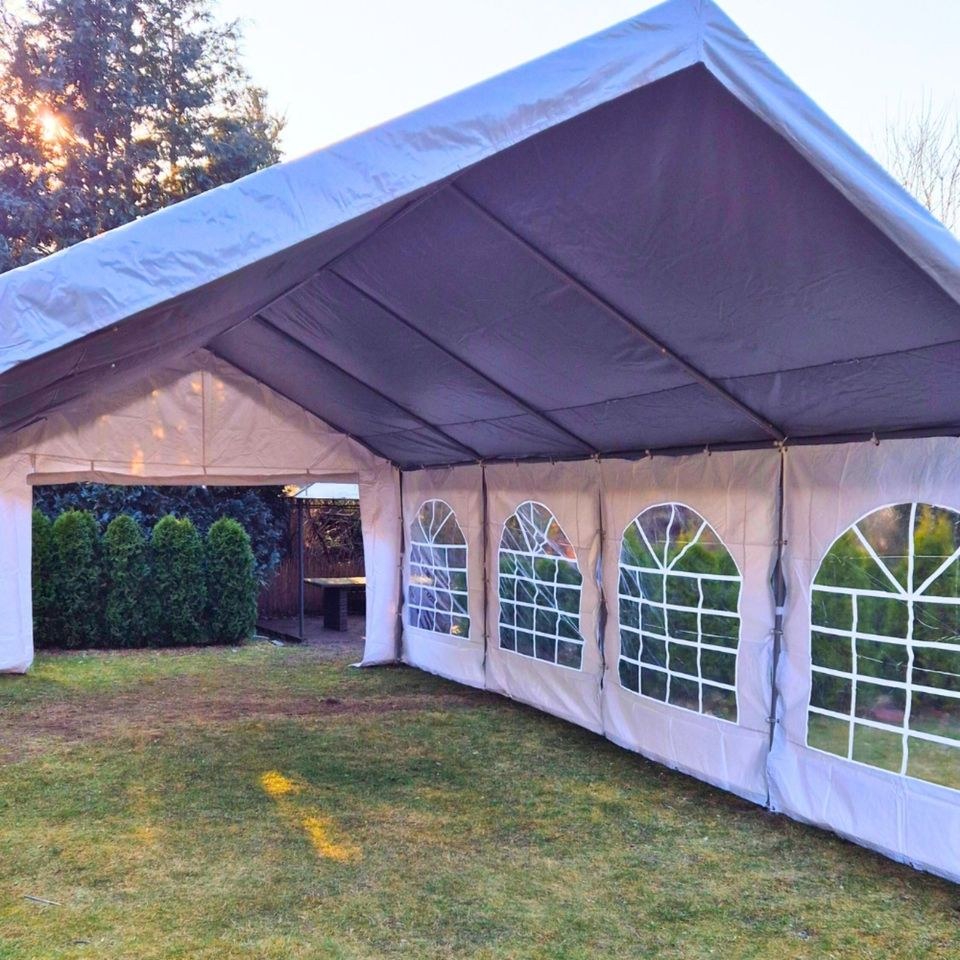 4x8m Partyzelt Festzelt 32qm 50 60 Personen 8x4m mieten – 3