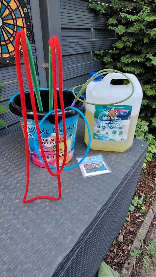 Riesenseifenblasen Set N Kindergeburtstag Spiele mieten – 2