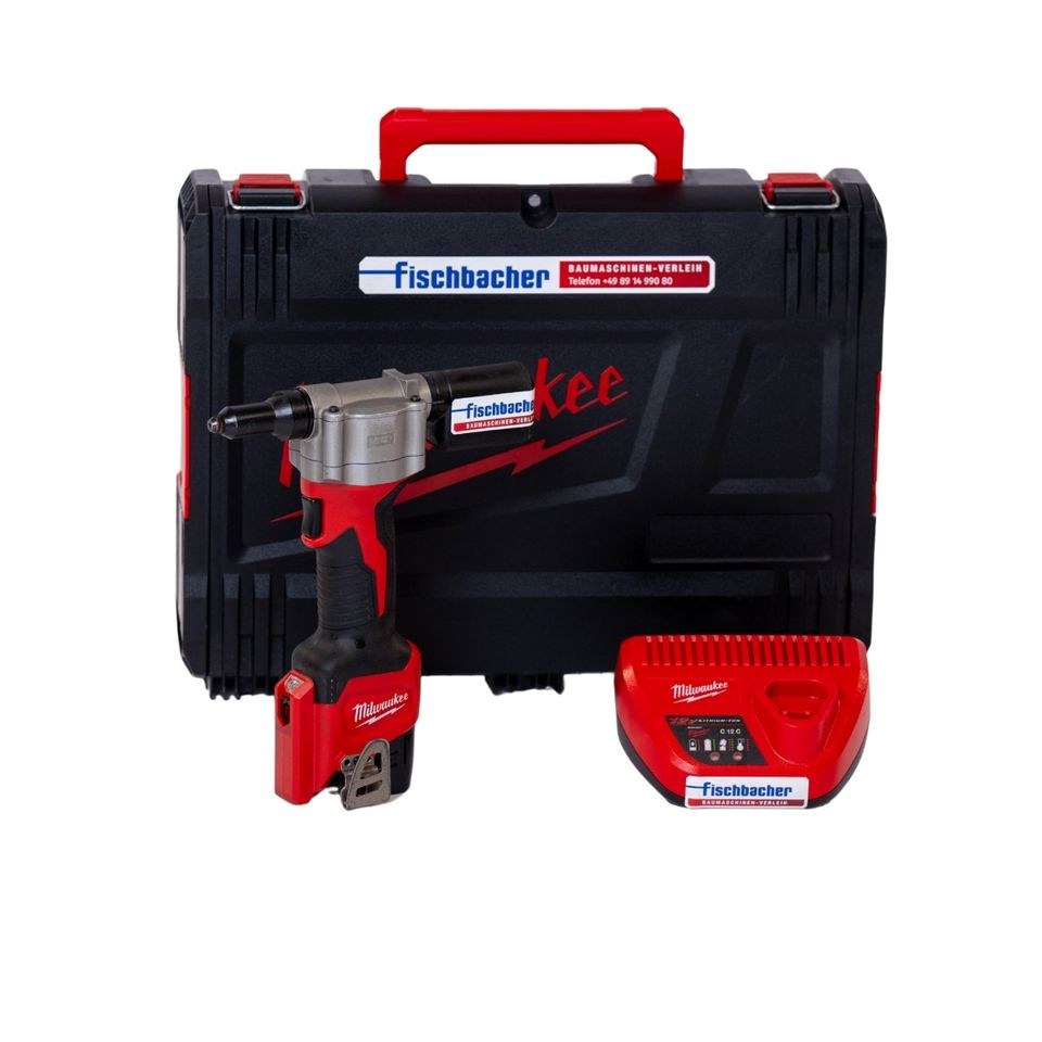 Akku Nietzange Milwaukee M12 BPRT mieten bei Fischbacher – 4