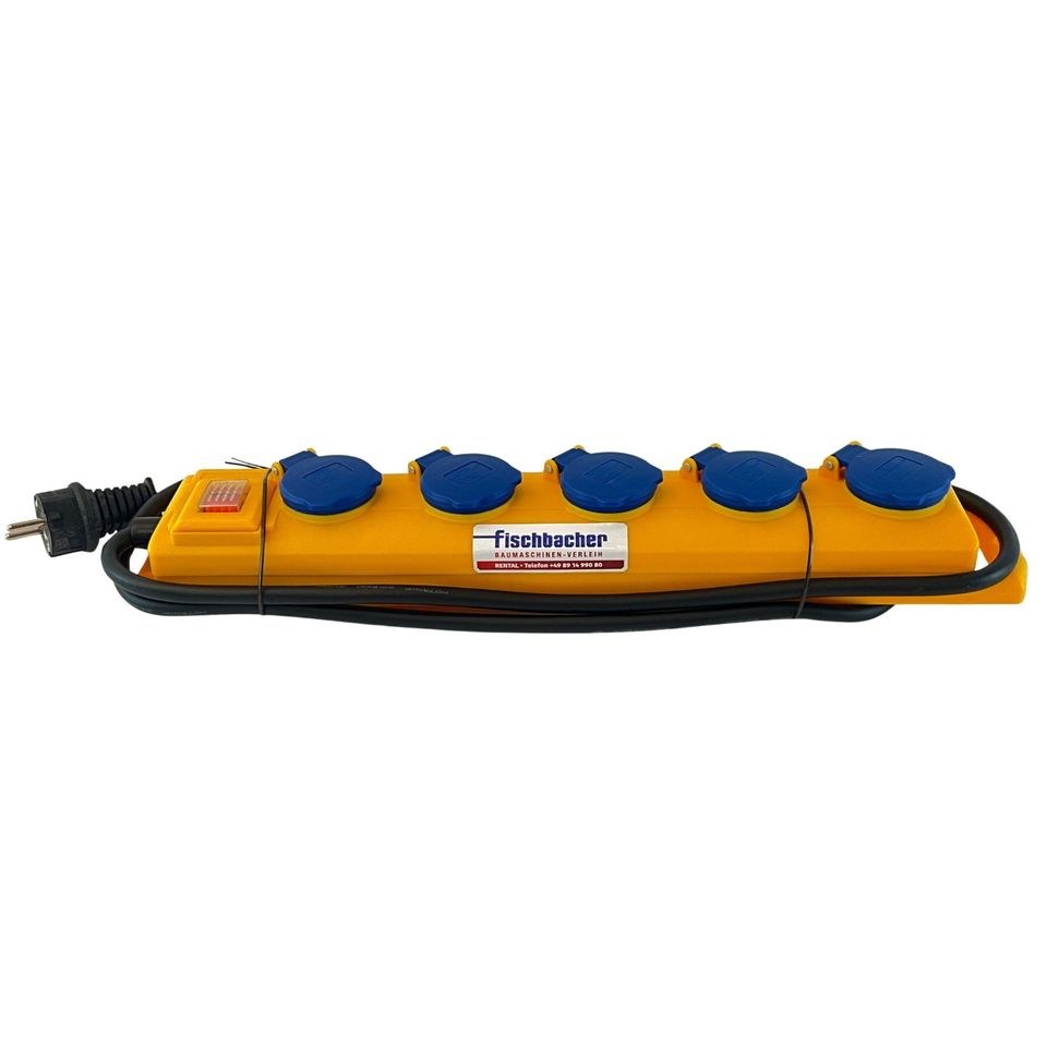Steckdosenleiste 230V 5 fach Outdoor mieten bei Fischbacher – 2