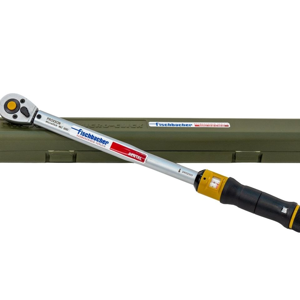 Drehmomentschlüssel 40 200 Nm Ratsche mieten bei Fischbacher – 3