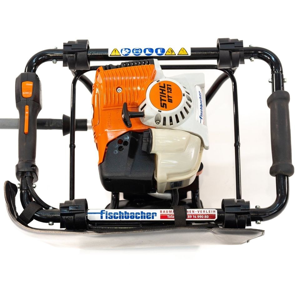 Benzin Erdbohrgerät Erdbohrer Stihl BT 131 mieten bei Fischbacher – 3