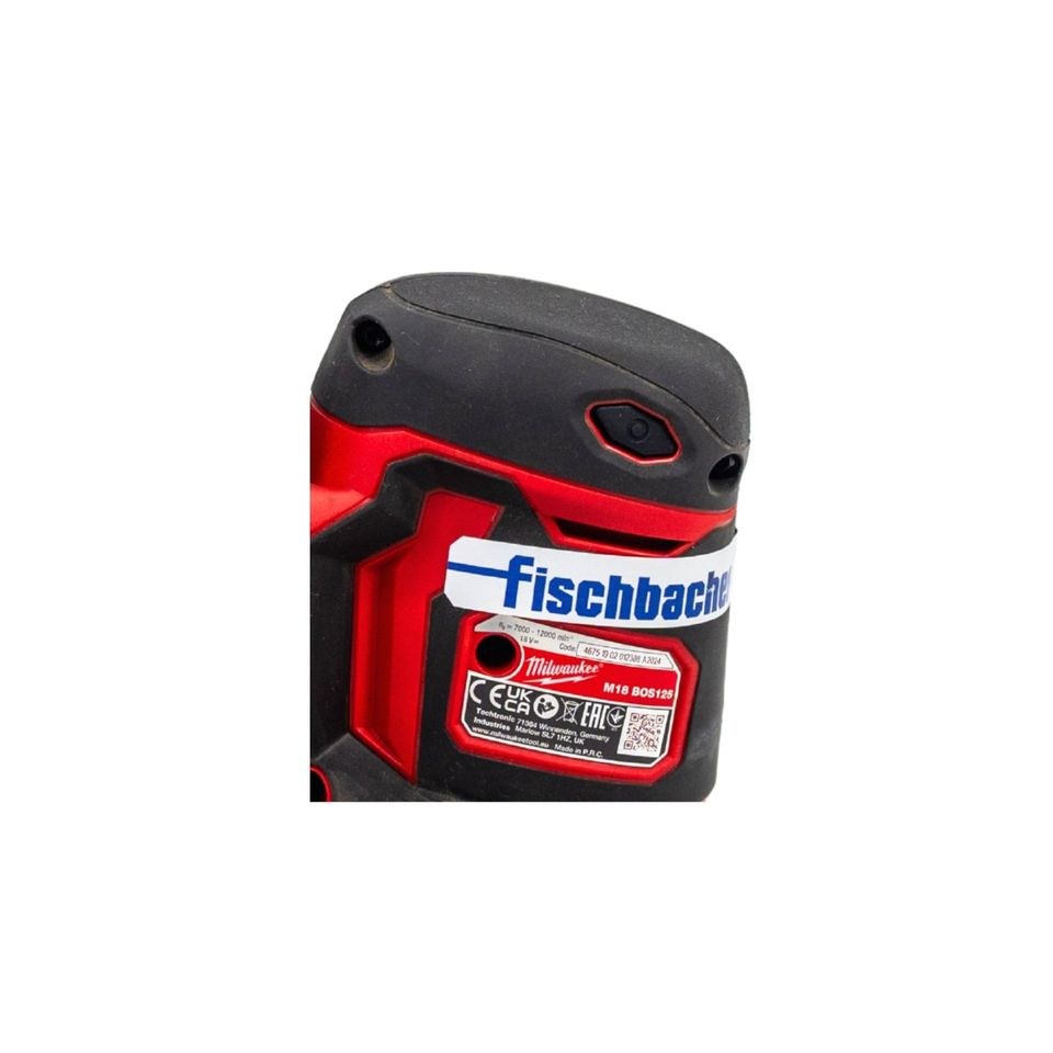 Milwaukee M18 BOS 125 Exzenterschleifmaschine mieten bei Fischbacher – 4