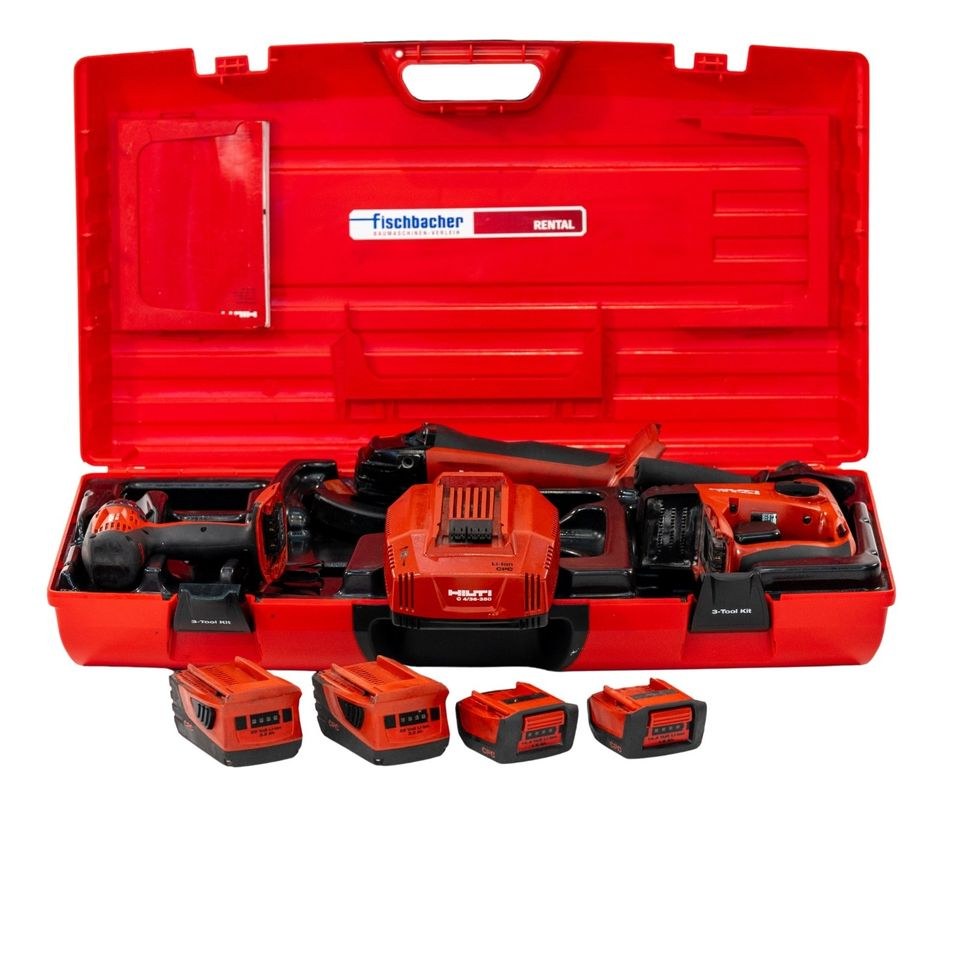 Hilti Bohrhammer Akkuschrauber Akku Flex TE 4 mieten bei Fischbacher – 3