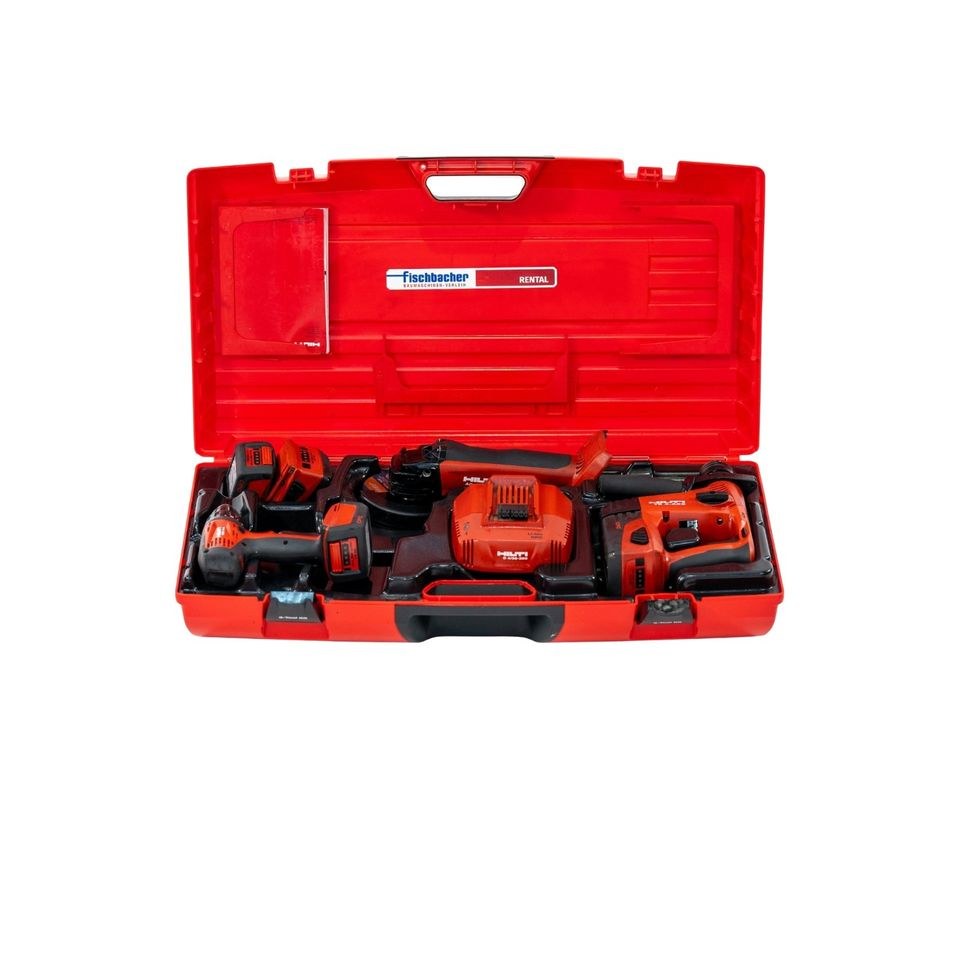 Hilti Bohrhammer Akkuschrauber Akku Flex TE 4 mieten bei Fischbacher