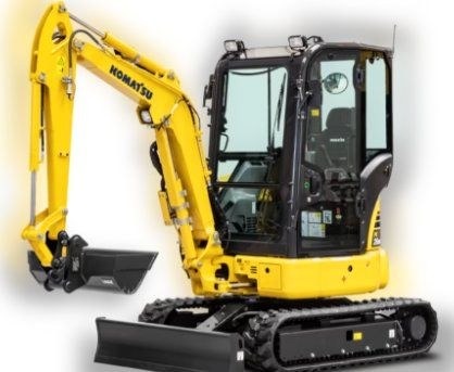 Komatsu Minibagger PC26 Bagger mieten bei FNC
