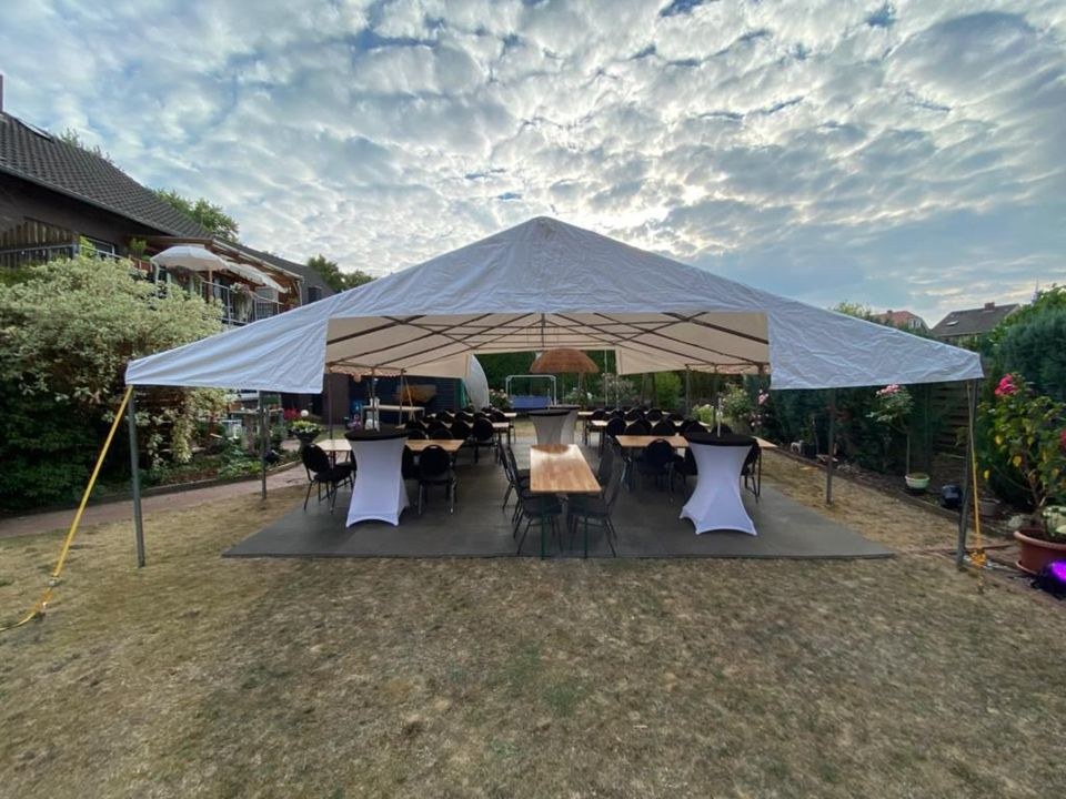 Zelt Festzelt 4m x 8m FTF mieten bei FTF Events – für große Feiern – 4