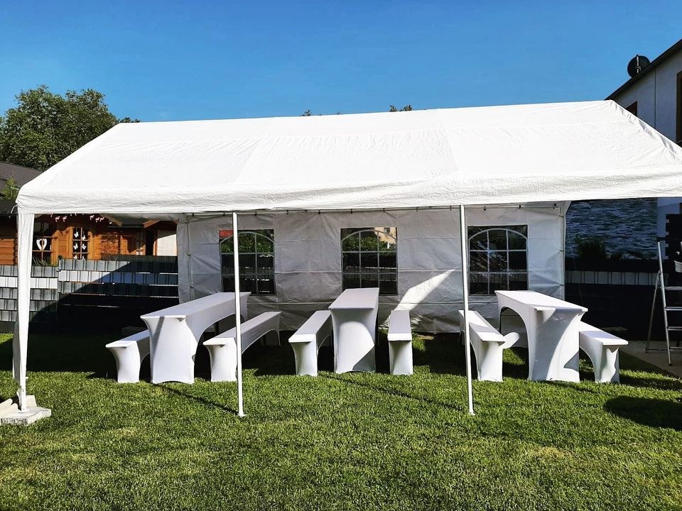 Zelt Festzelt 4m x 8m FTF mieten bei FTF Events – für große Feiern – 2
