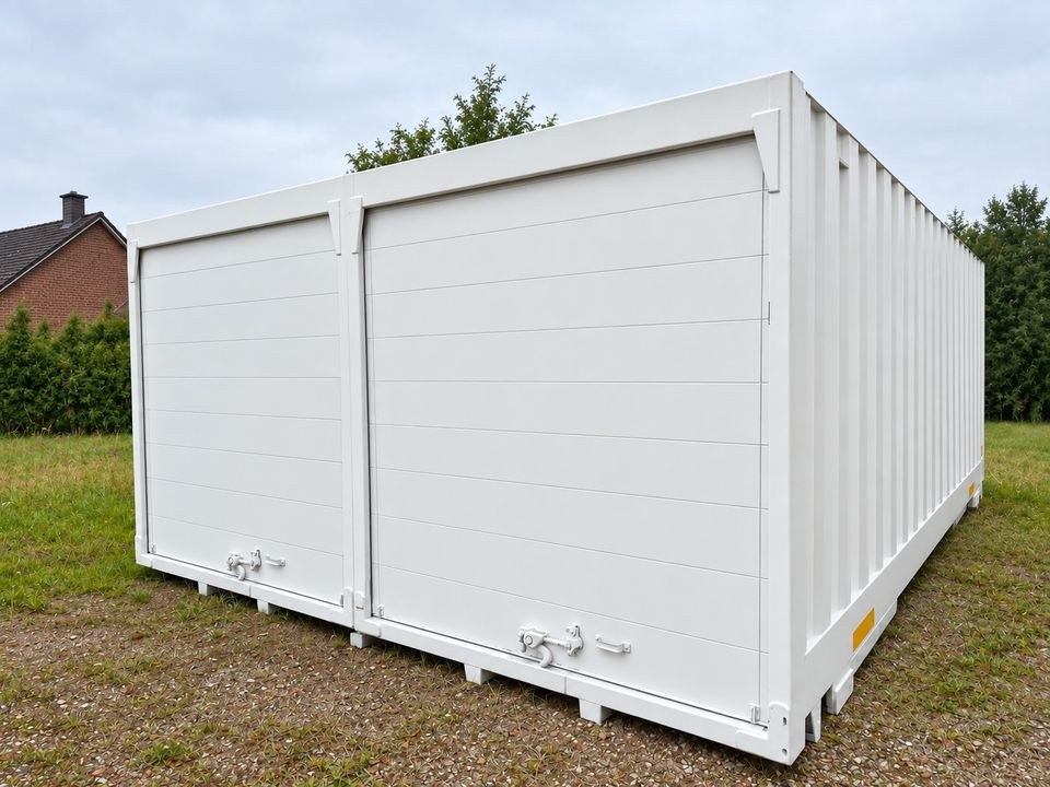 2 Lagercontainer Lagerhalle mieten bei FT Mietpark