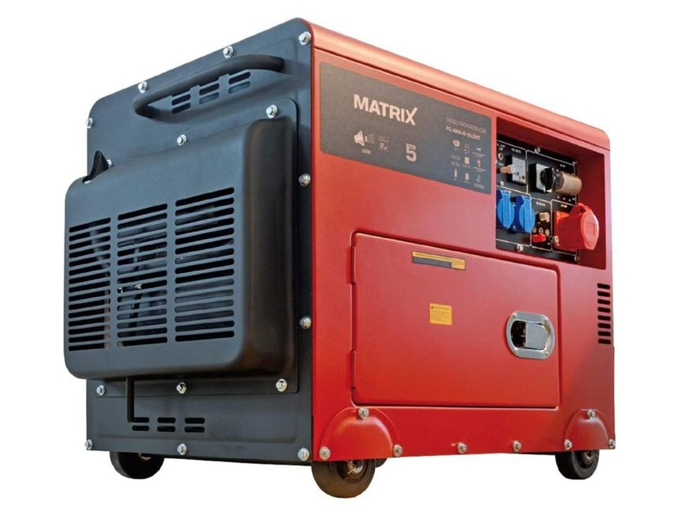 Matrix Stromgenerator PG 6000 mieten bei Geestländer Galabau