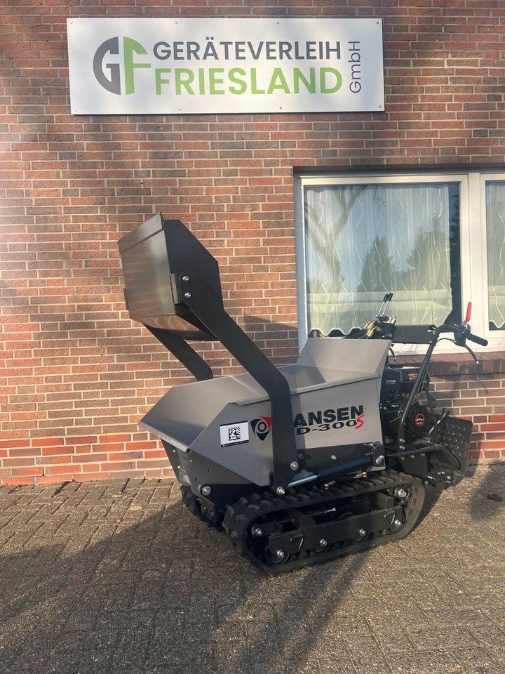 Minidumper Kettenfahrzeug Benzin *Neugerät* mieten in Sande – 3