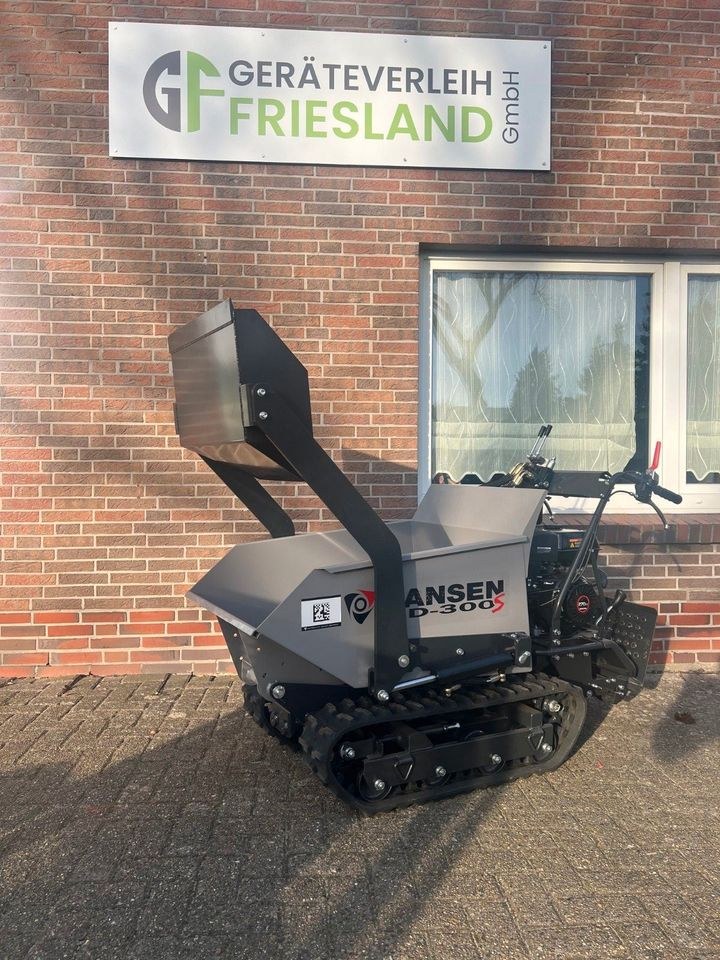 Minidumper Kettenfahrzeug Benzin *Neugerät* mieten in Sande – 2