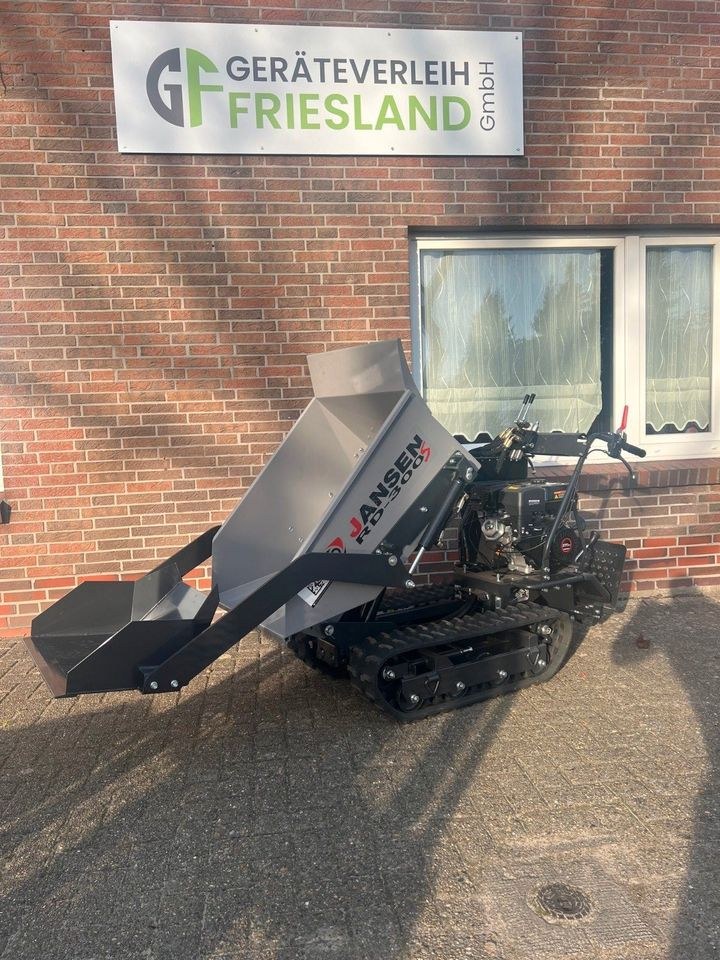 Minidumper Kettenfahrzeug Benzin *Neugerät* mieten in Sande – 4