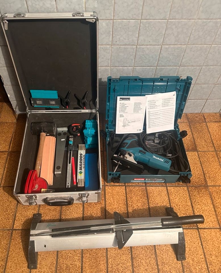 Laminatverlegeset Stichsäge,Laminatschneider mieten in Lünen