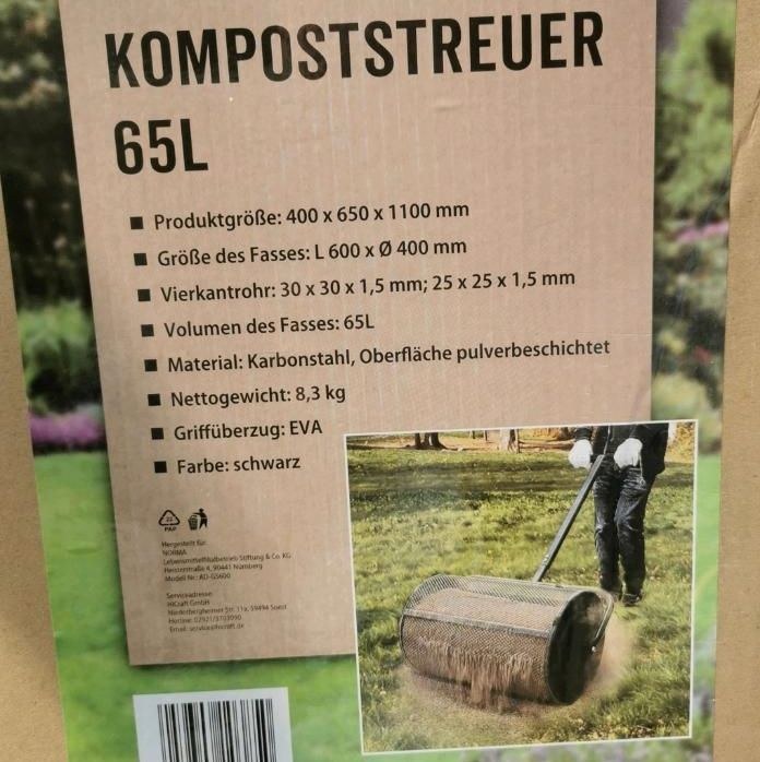 Kompoststreuer mieten bei Geräteverleih Raaz – für Garten & Grundstück