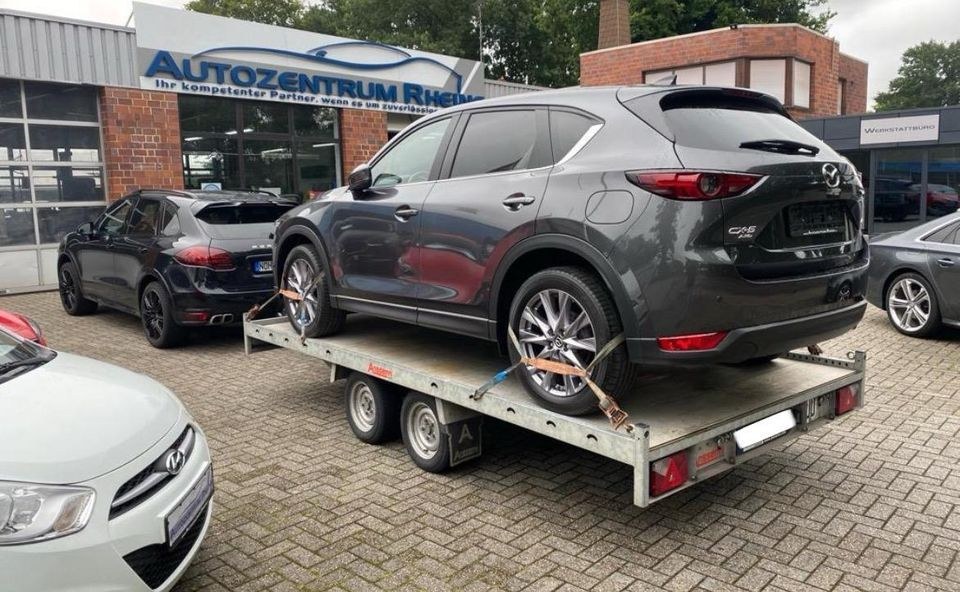 Autotransporter Autotrailer Anhänger PKW mieten bei Geräteverleih Raaz