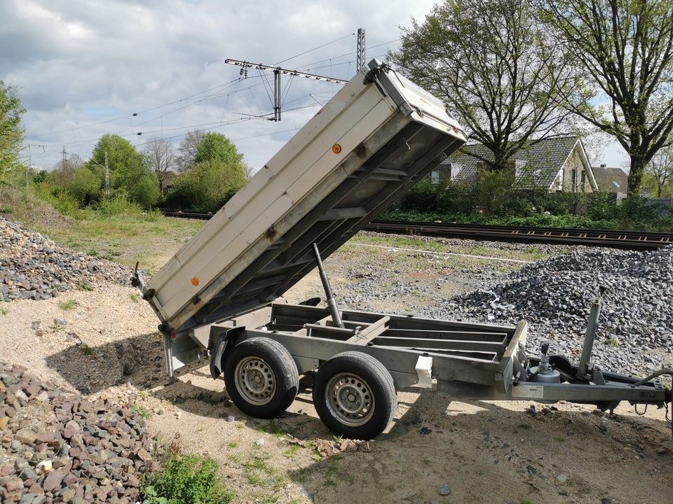 Kippanhänger Anhänger Kipper mieten in Schüttorf – für Erde & Schutt – 4