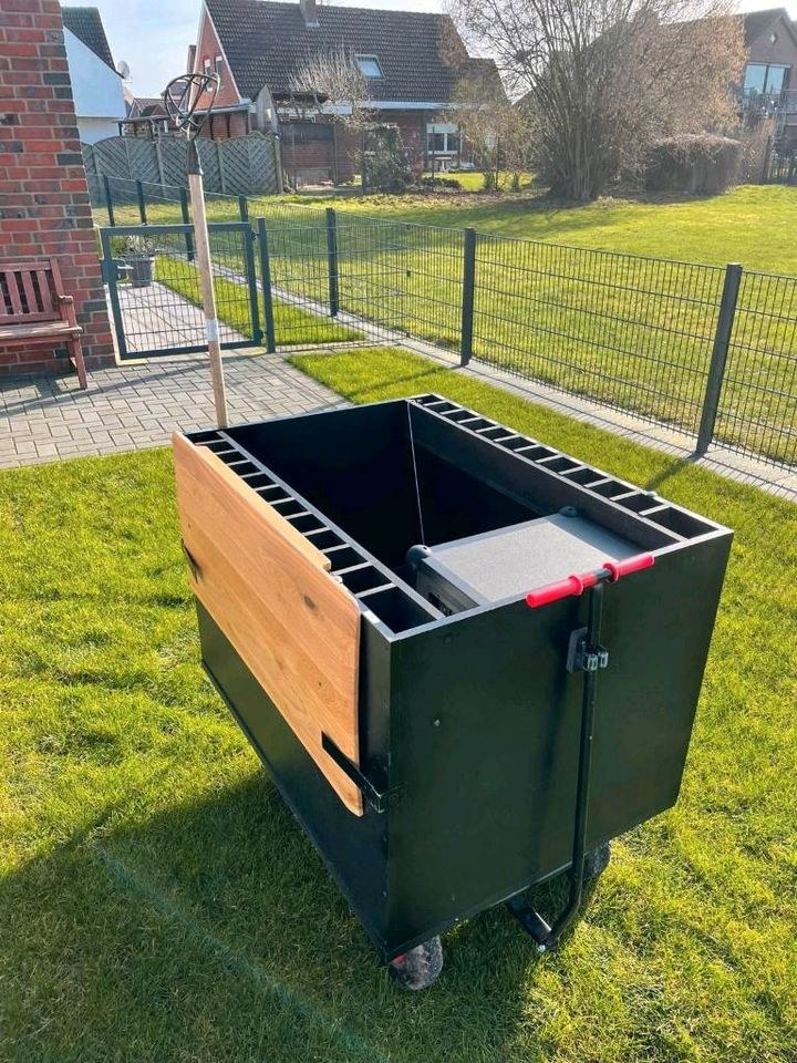 Bollerwagen Kloatscheeter Bosselwagen Soundboks mieten in Schüttorf – 4