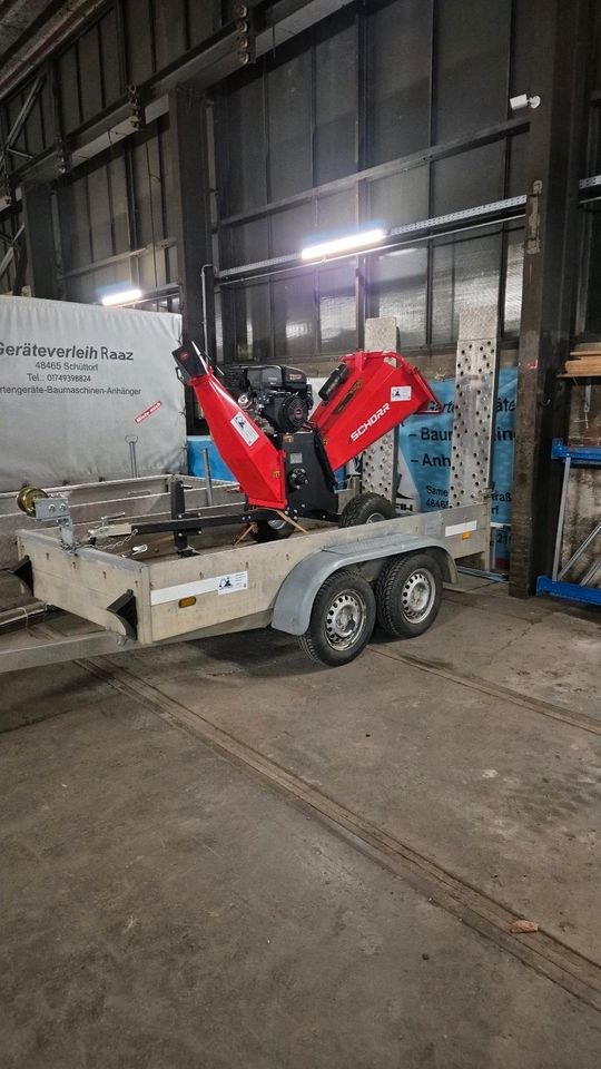 Häcksler Holzhäcksler Holzschredder mieten bei Geräteverleih Raaz – 2