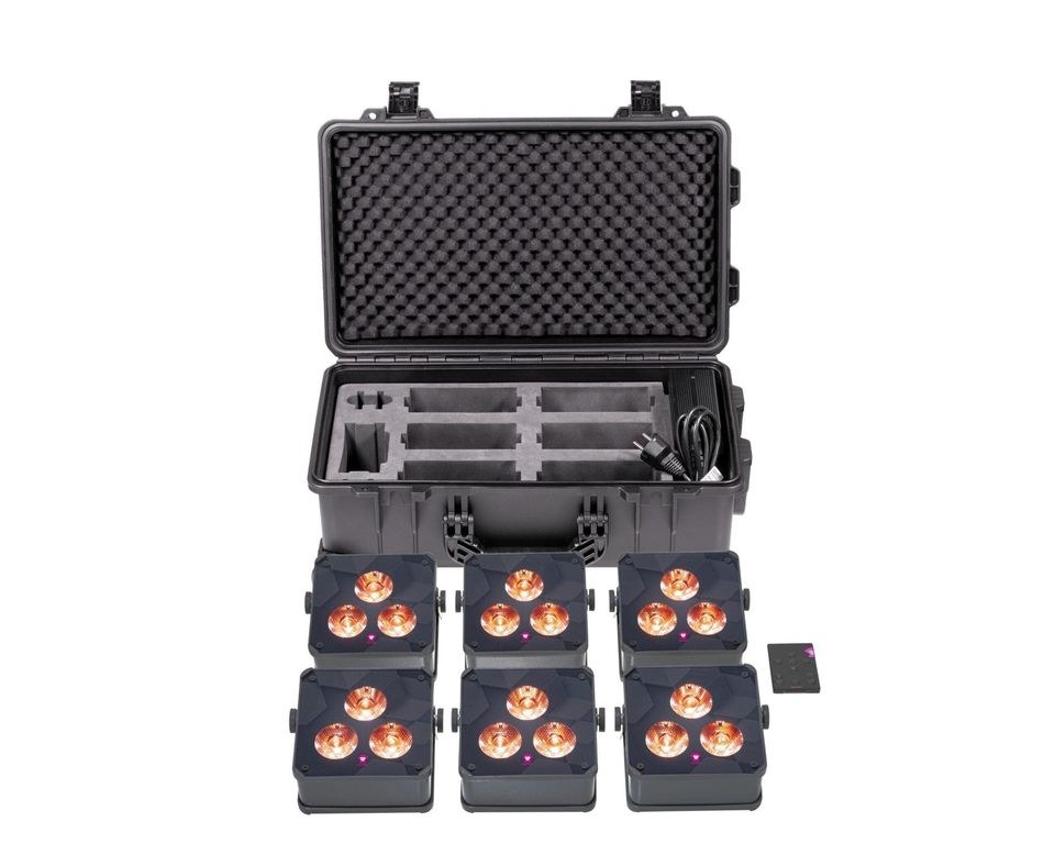 6x Akku Outdoor Scheinwerfer Set Ape Labs Maxi mieten in Barendorf