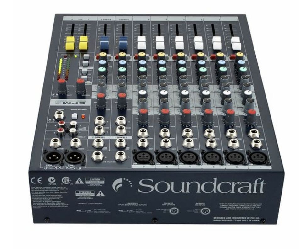 Mischpult Soundcraft EPM 6 analog mieten bei Eventverleih Lüneburg – 2