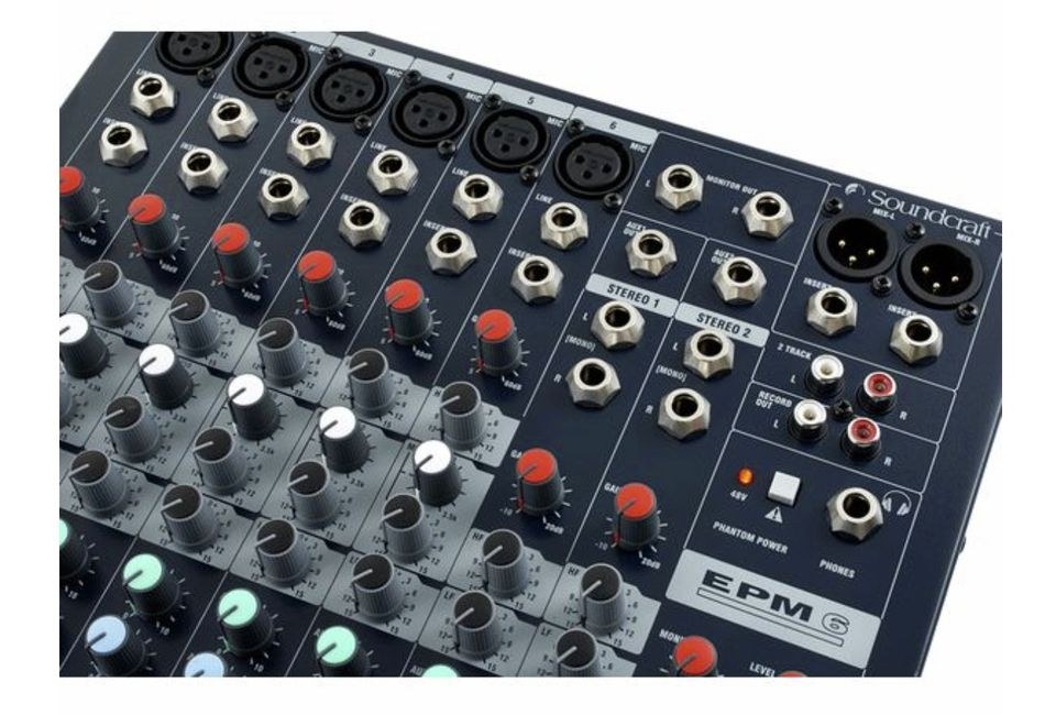 Mischpult Soundcraft EPM 6 analog mieten bei Eventverleih Lüneburg – 4
