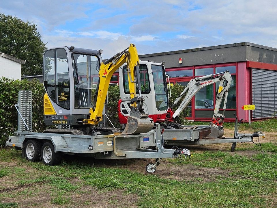 Minibagger 1,8 To mieten bei GMS Geräte- und Mietservice – 2