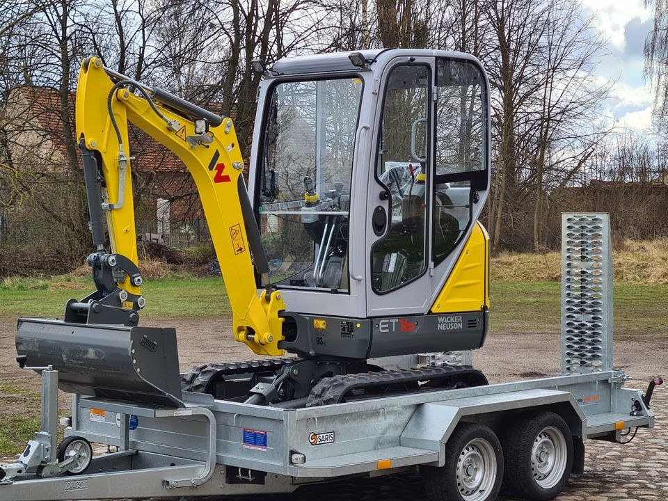 Minibagger 1,8 To mieten bei GMS Geräte- und Mietservice