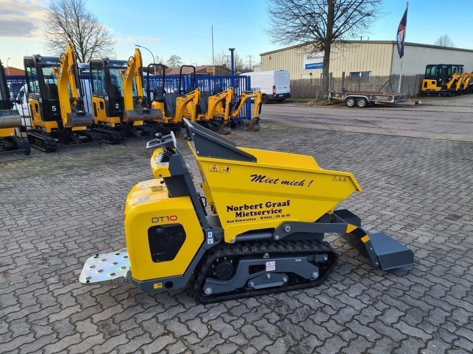 Kleiner Kettendumper mieten in Bad Schwartau – für Aushub & Schutt
