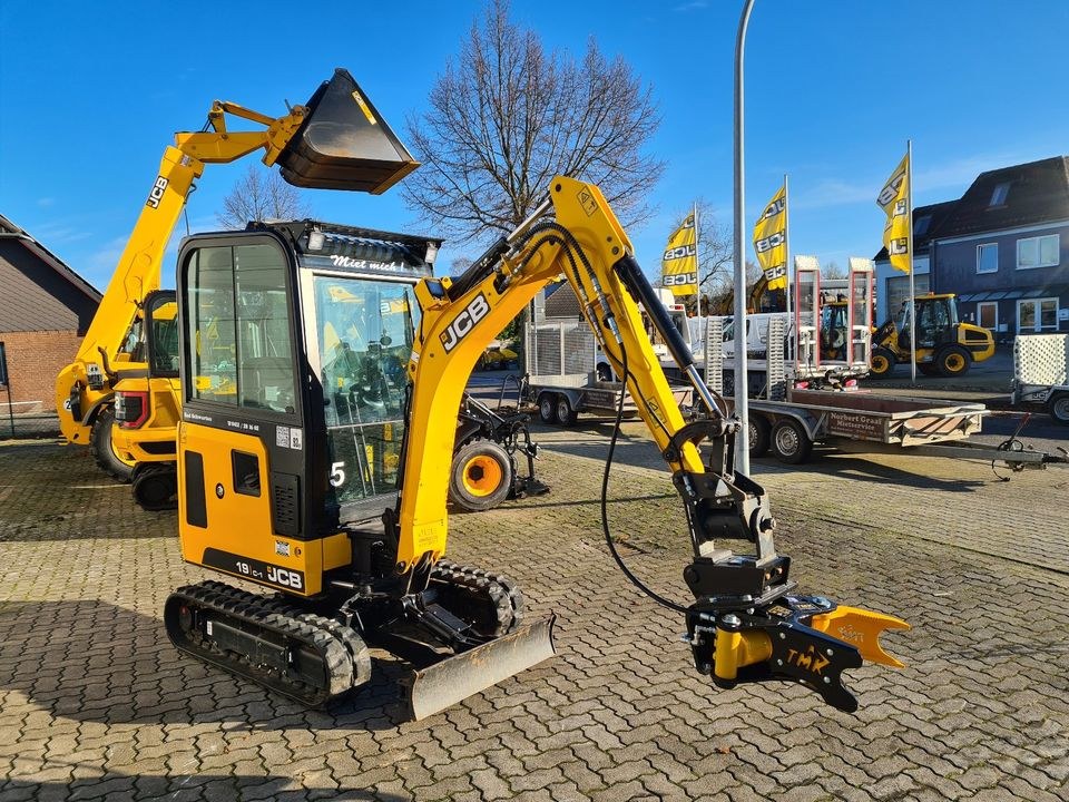 Minibagger Mulcher Schlegelmäher mieten bei Graaf Baumaschinen – 3