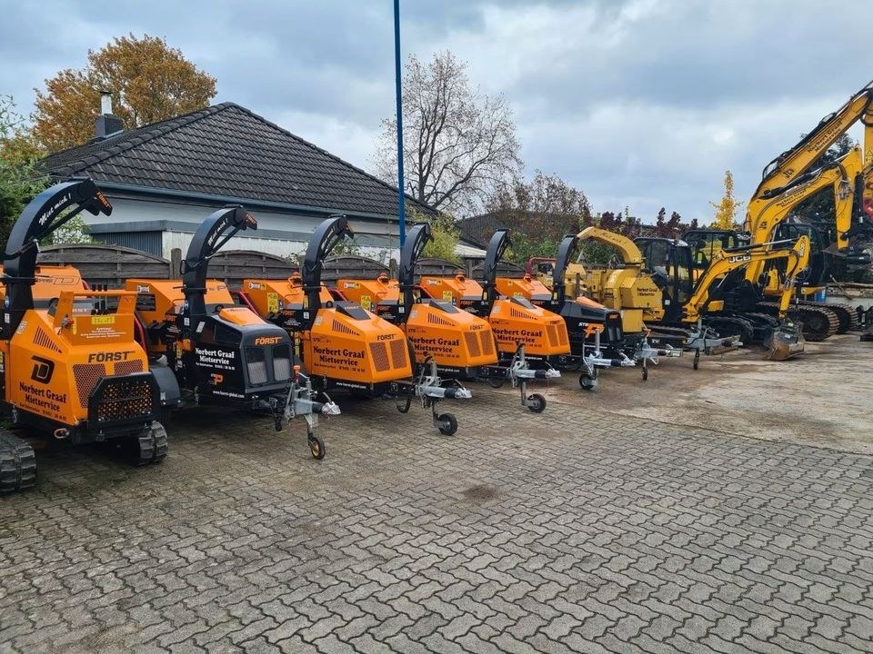 Först Häcksler Buschhacker Schredder mieten bei Graaf Baumaschinen – 4