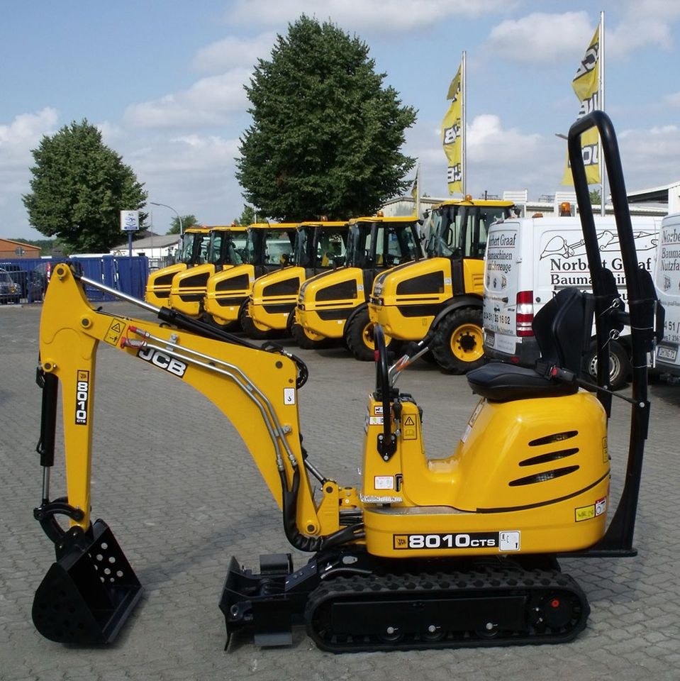 Minibagger 1,1 t mieten bei Graaf Baumaschinen – 2