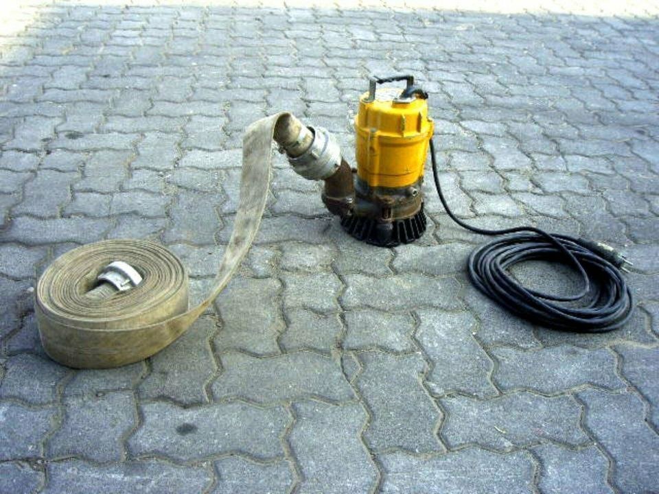 Tauchpumpe mieten bei Graaf Baumaschinen – Wasser weg in Minuten