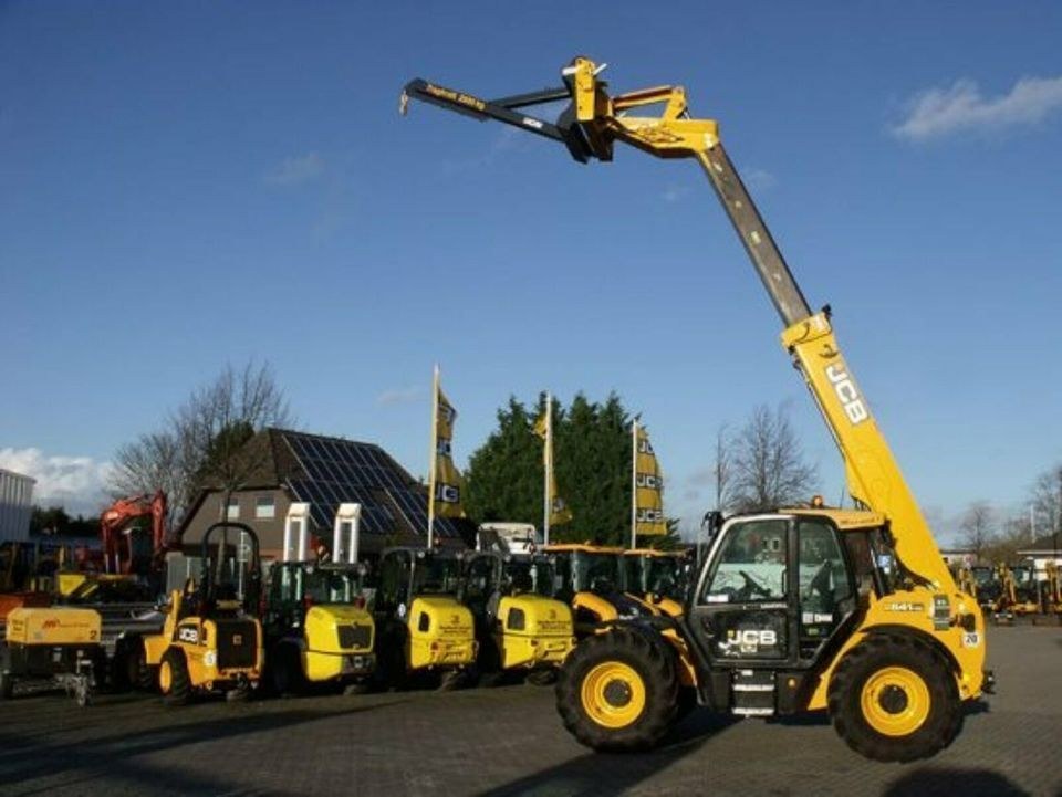 Teleskoplader mieten bei Graaf Baumaschinen – für Schüttgut & Paletten