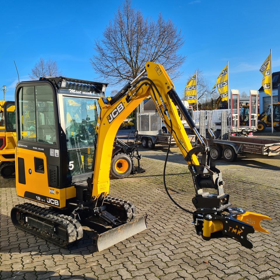 Minibagger 8,9 t Knickschere Fällgreifer u mieten in Bad Schwartau – 3