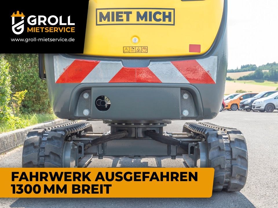 Minibagger mieten bei Groll – für Garten, Einfahrt & Fundament – 2