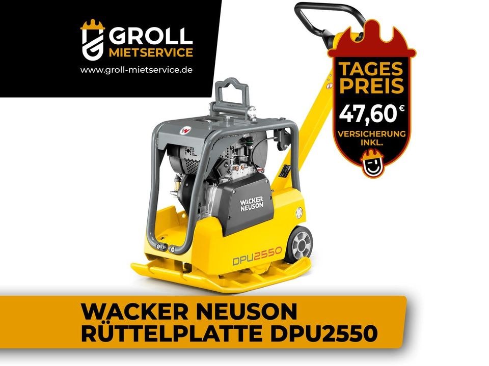Baumaschinen mieten bei Groll – für Garten, Einfahrt & Fundament – 3