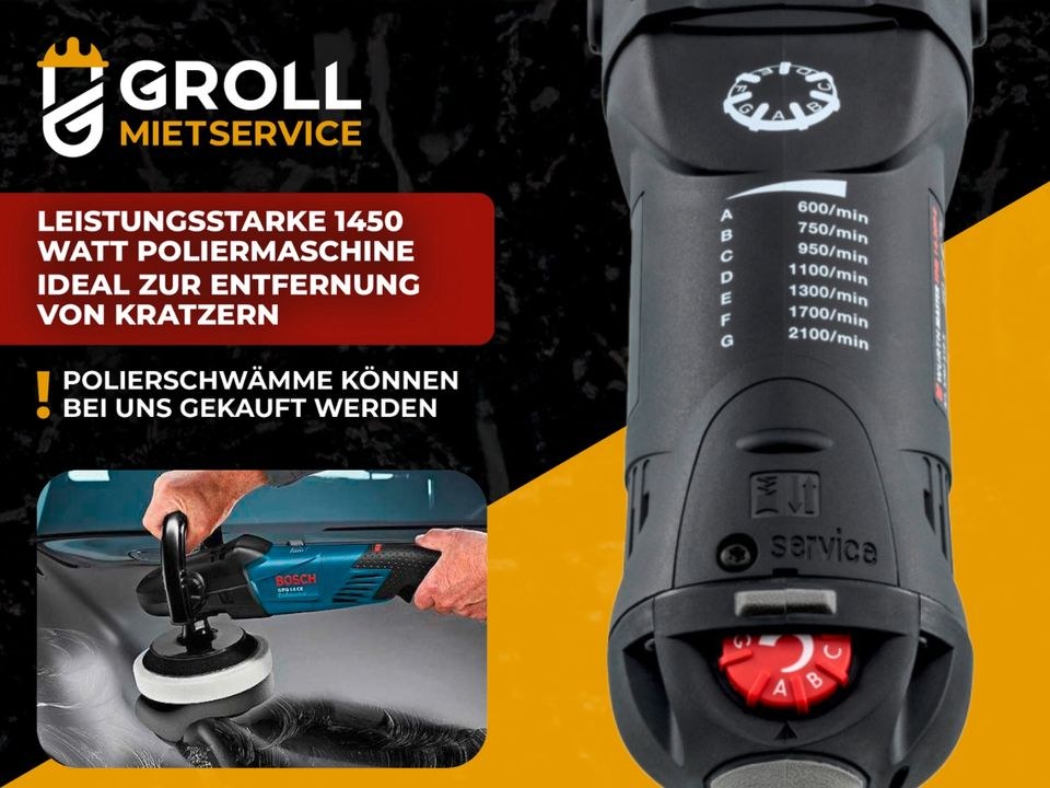 Poliermaschine mieten bei Groll – Profi-Werkzeug auf Zeit – 2