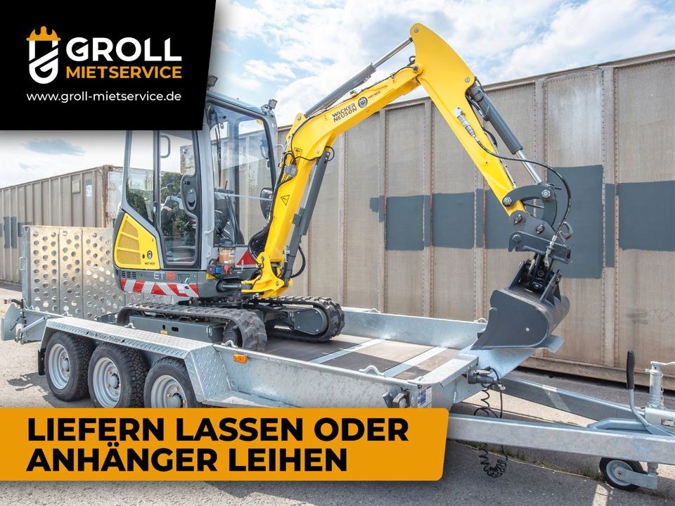 Minibagger mieten bei Groll – für Garten, Einfahrt & Fundament – 4