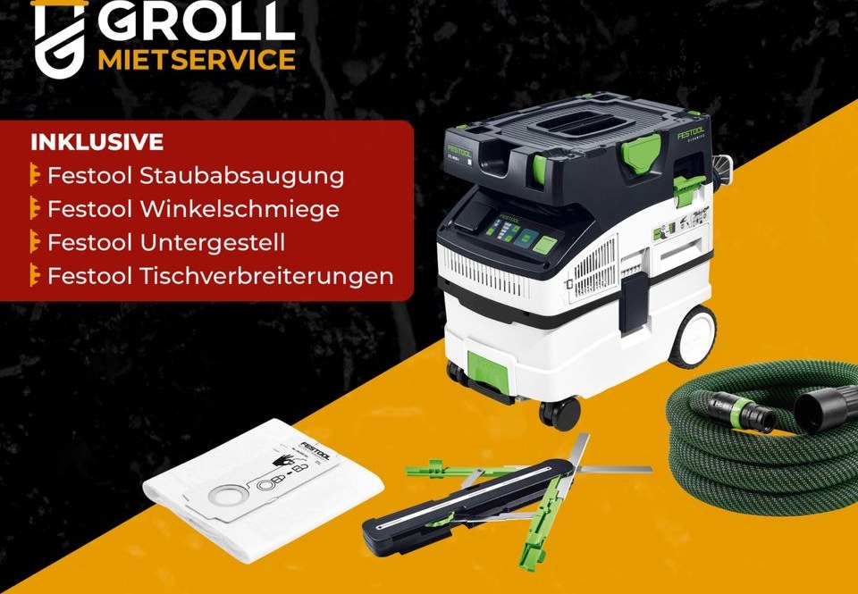 Festool Kapp Zug Gehrungssäge mieten bei Groll – für saubere Schnitte – 3