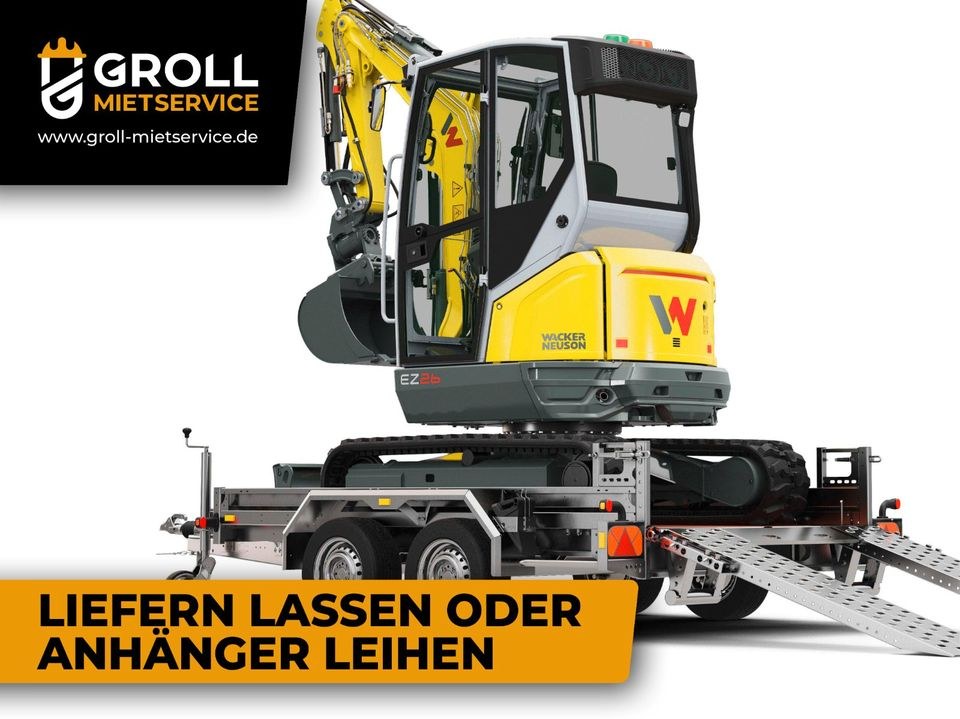 Minibagger mieten bei Groll – für Garten, Einfahrt & Fundament – 4