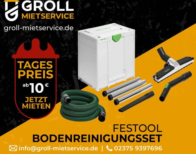 Festool Kapp Zug Gehrungssäge mieten bei Groll – für saubere Schnitte – 4