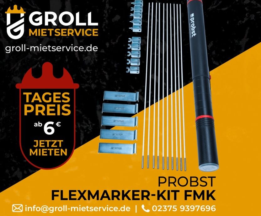 Probst Flexmarker Kit FMK mieten bei Groll – Profi-Werkzeug auf Zeit
