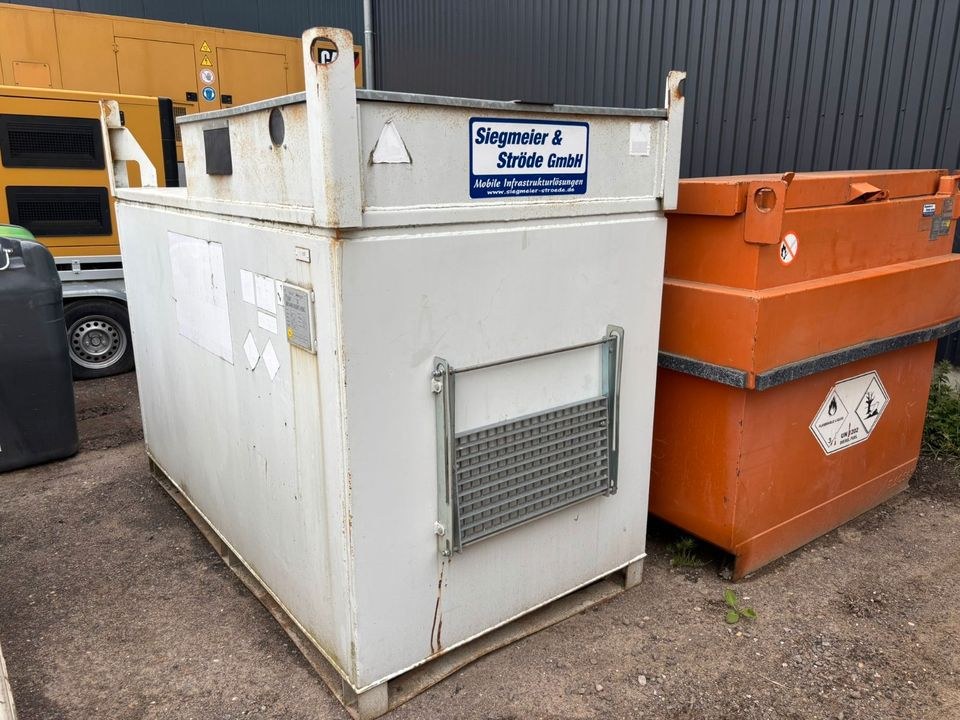 Mobile Dieseltankstelle 3000 Liter mieten bei Grossmann & Siegmeier