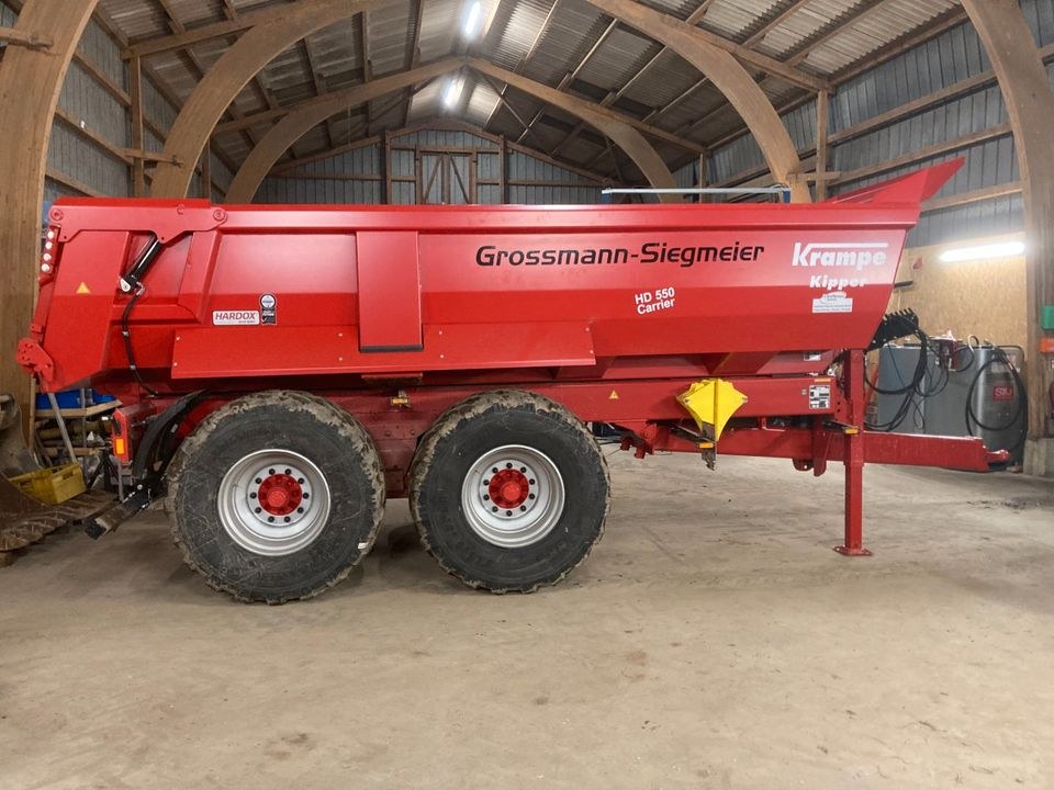 Erdmulde Muldenkipper mieten bei Grossmann & Siegmeier