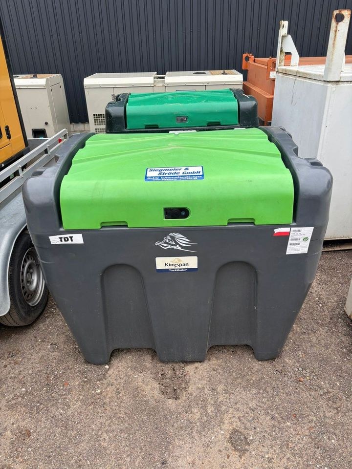 Mobile Dieseltankstelle 2000 Liter mieten bei Grossmann & Siegmeier