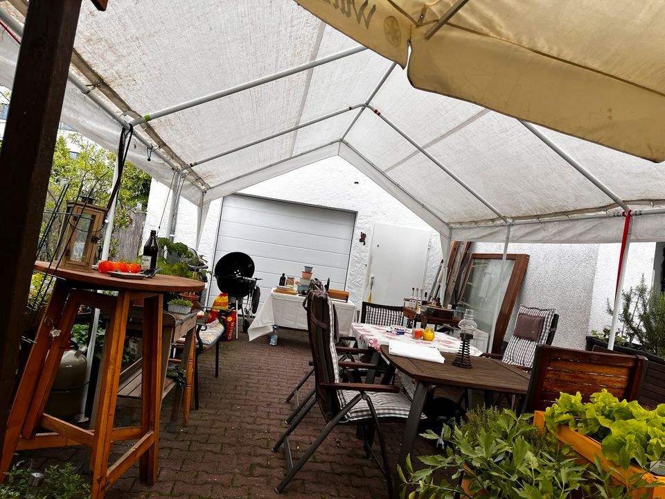Partyzelt Eventzelt 4 x 8m mieten in Linsengericht – für jedes Wetter – 2