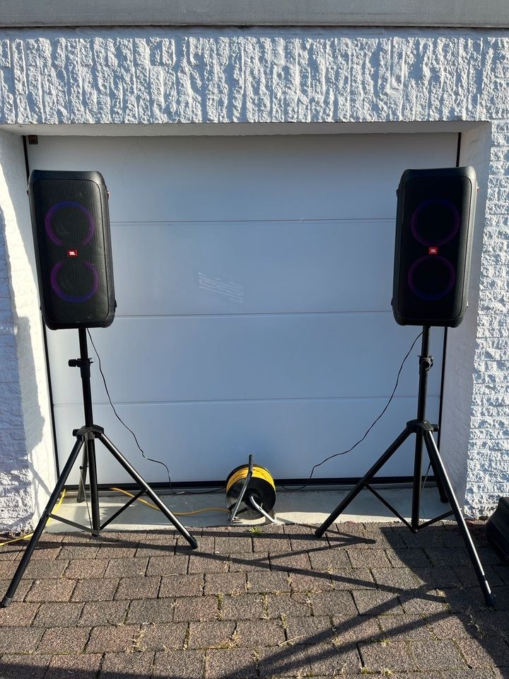 Musikanlage Partyanlage JBL Duo Lautsprecher mieten – 4