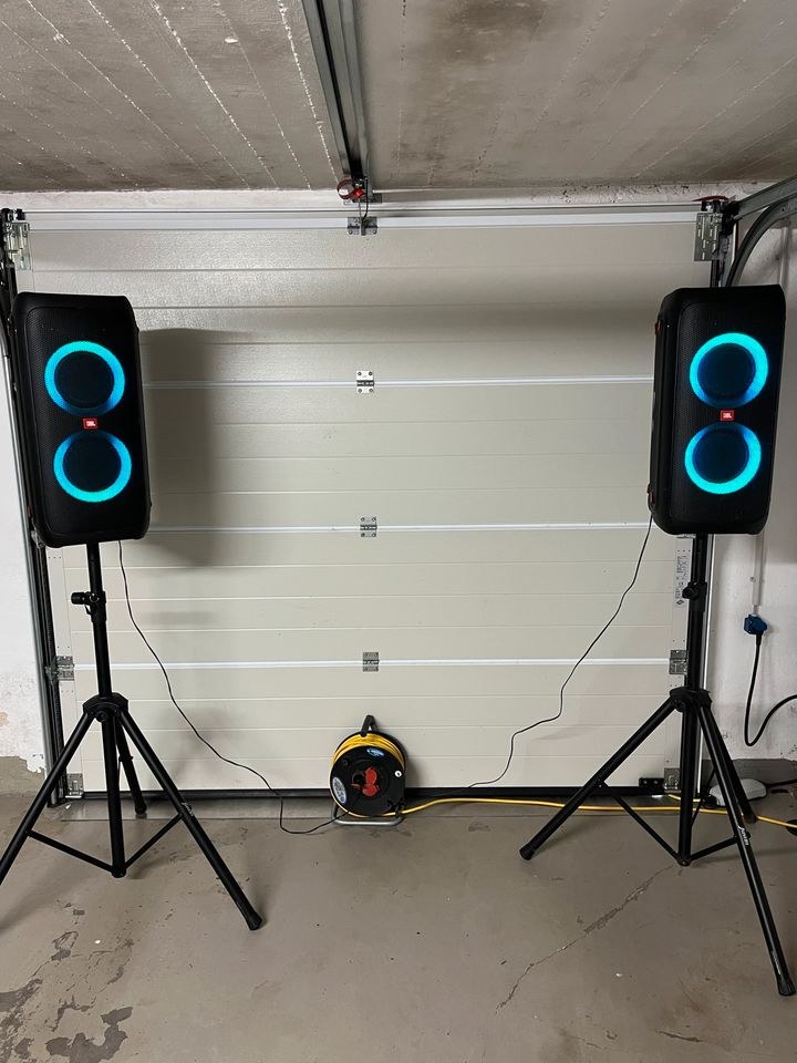 Musikanlage Partyanlage JBL Duo Lautsprecher mieten – 3